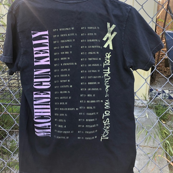MGK Machine Gun Kelly Tickets To My Downfall Tour shirt - Picture 3 of 4
